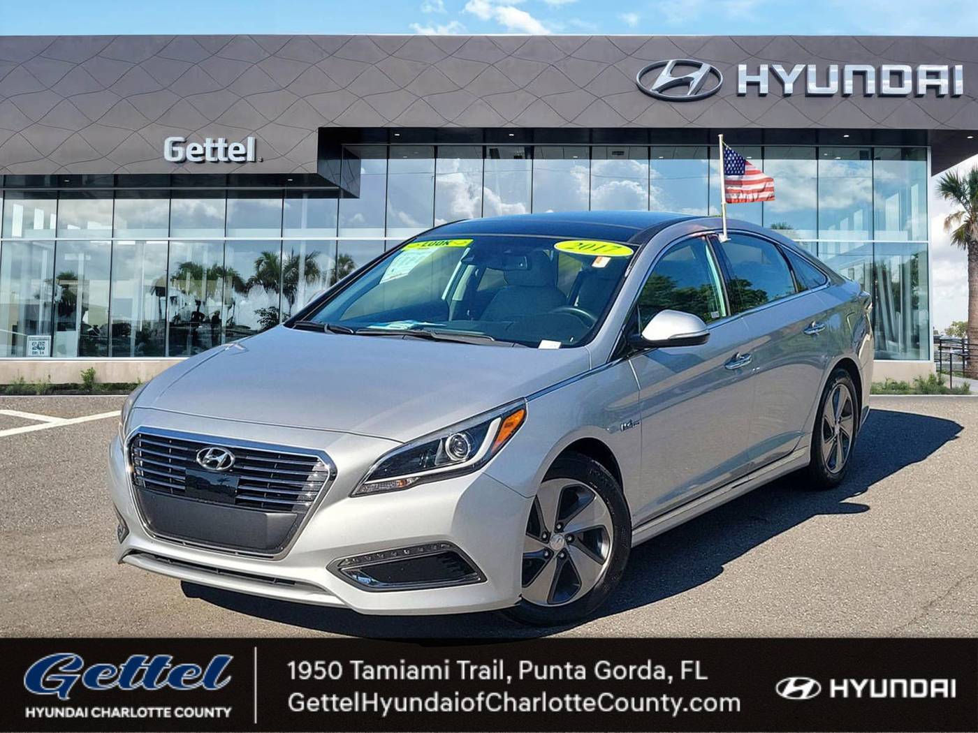 2017 Hyundai Sonata Hybrid Limited — Sedan — 100,535 mi — Punta Gorda, FL