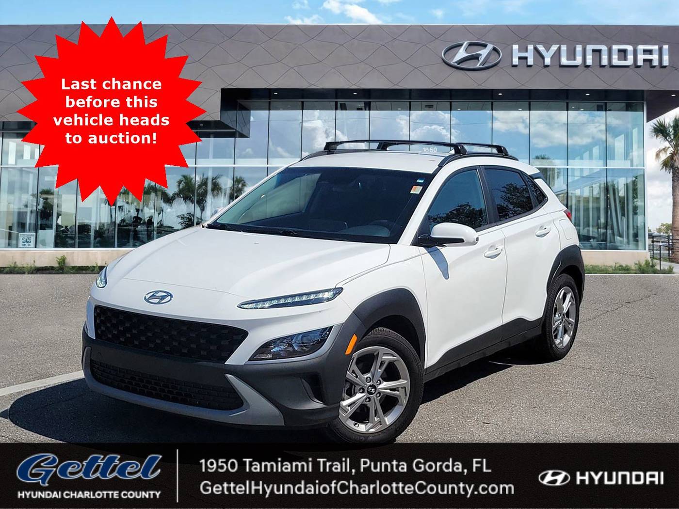 2023 Hyundai Kona SEL — SUV — 58,410 mi — Punta Gorda, FL