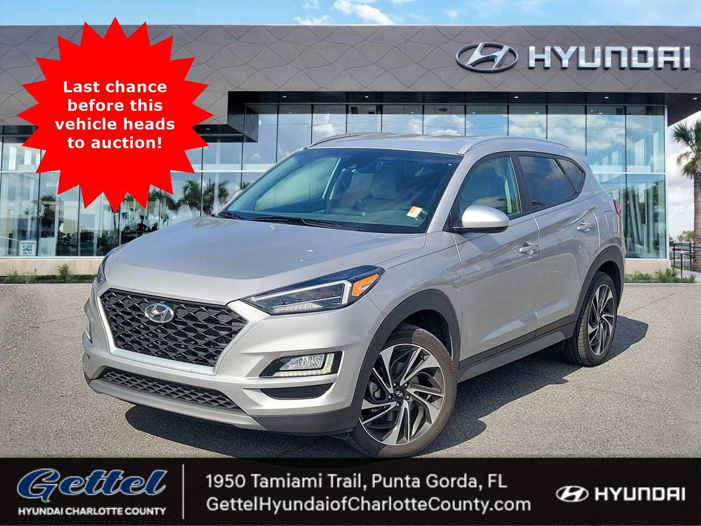 2020 Hyundai Tucson Sport — SUV — 60,386 mi — Punta Gorda, FL