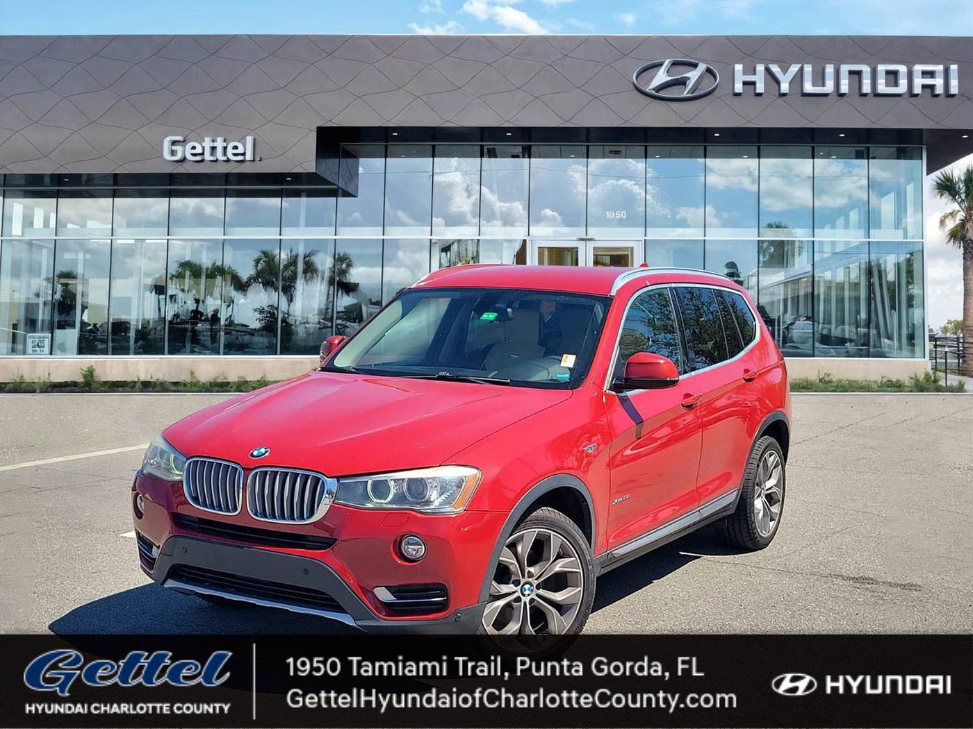 2015 BMW X3 28i — SUV — 108,760 mi — Punta Gorda, FL
