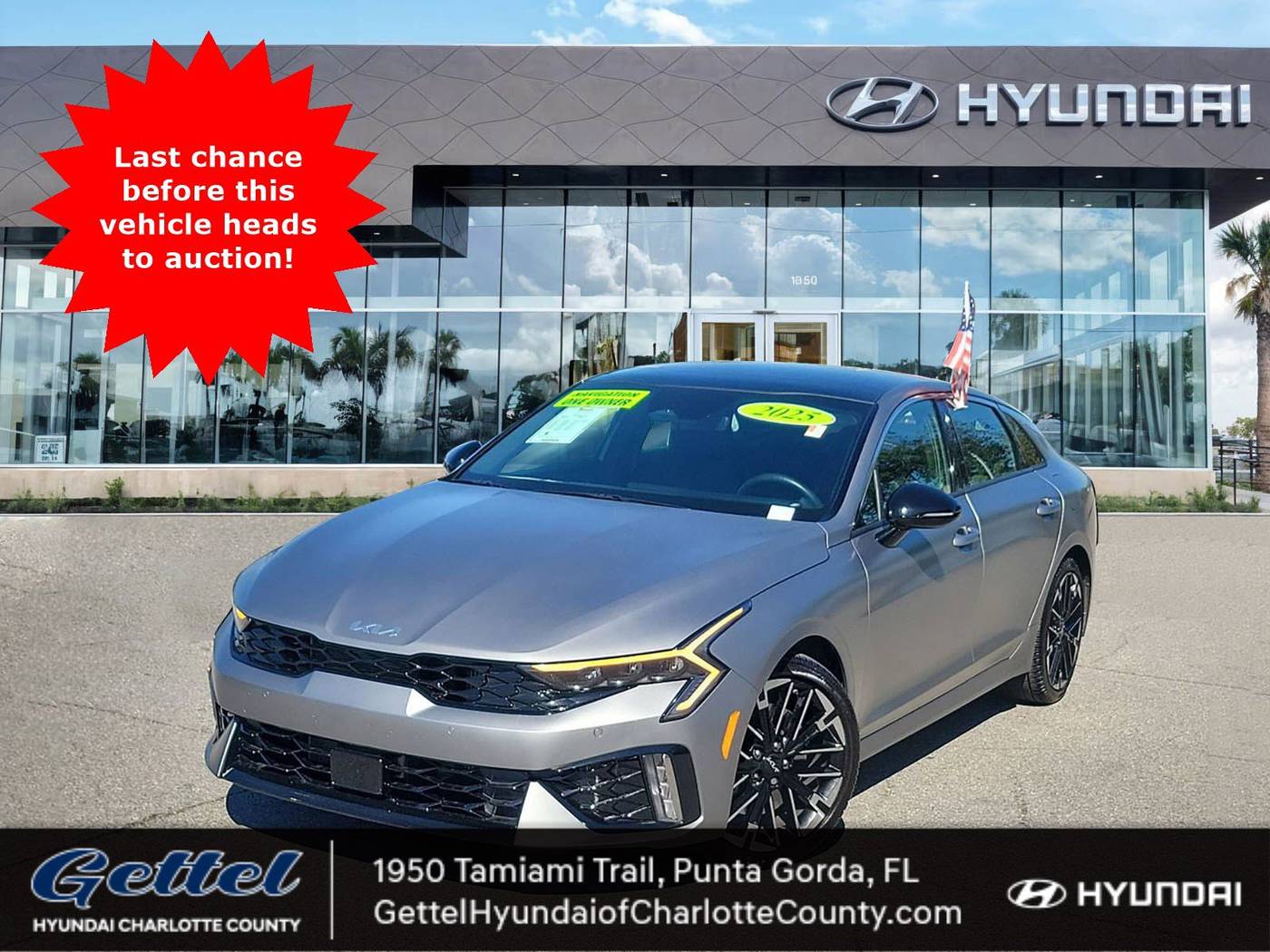 2025 Kia K5 GT — Sedan — 14,471 mi — Punta Gorda, FL