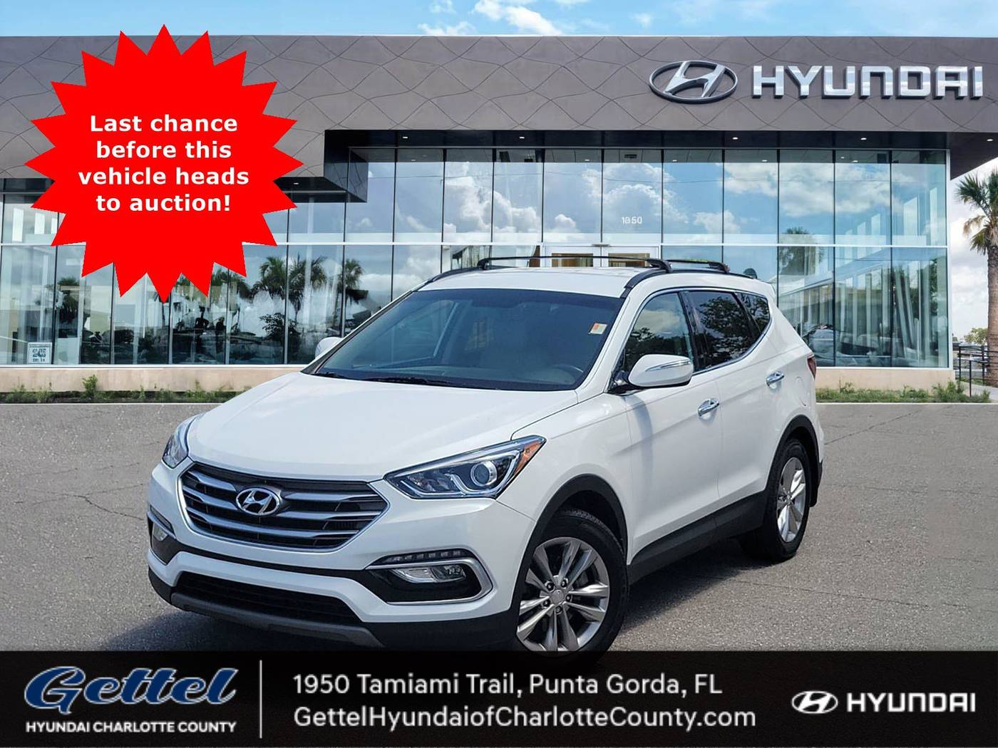 2018 Hyundai Santa Fe Sport 2.0T — SUV — 76,500 mi — Punta Gorda, FL