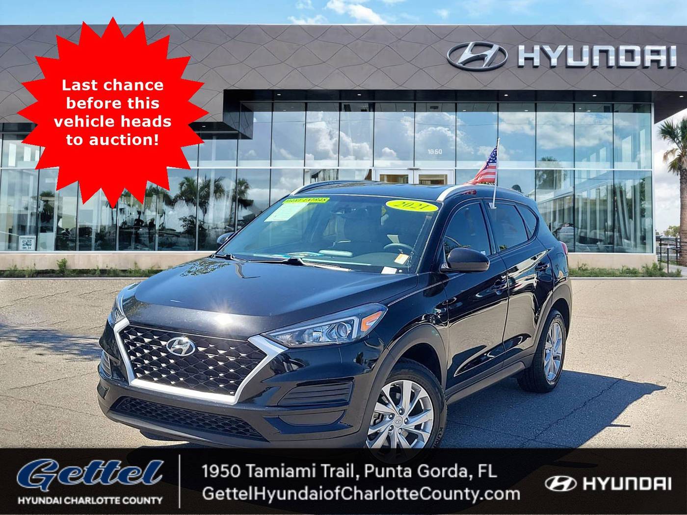 2021 Hyundai Tucson Value — SUV — 75,459 mi — Punta Gorda, FL