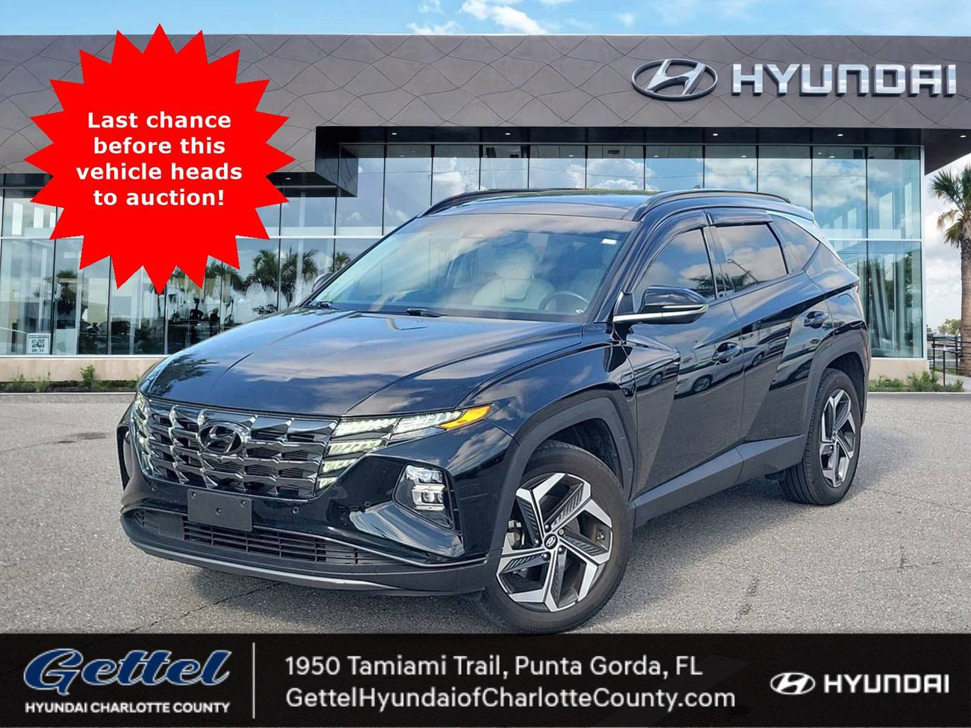 2022 Hyundai Tucson Limited — SUV — 30,951 mi — Punta Gorda, FL