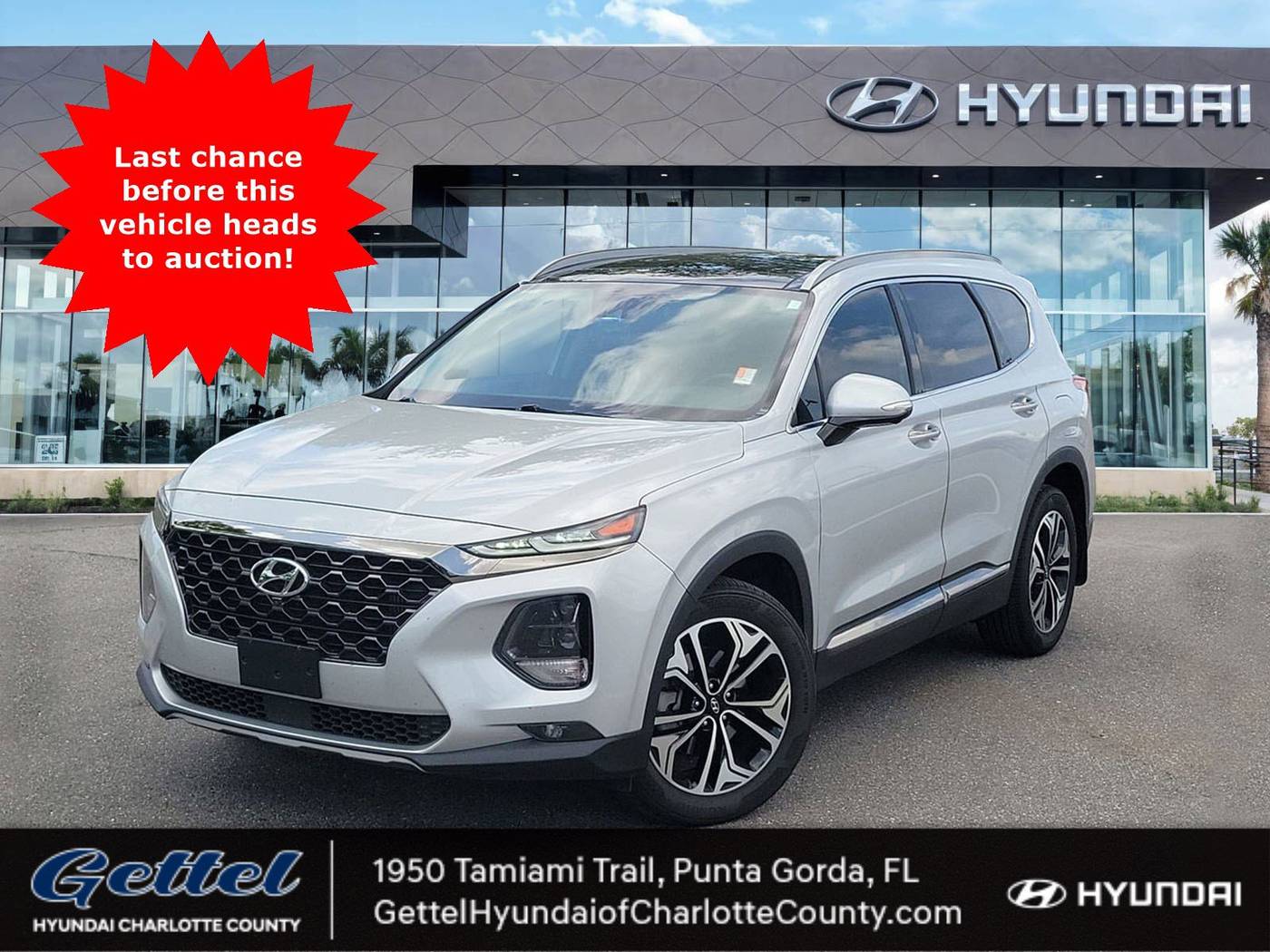 2020 Hyundai Santa Fe Limited — SUV — 54,075 mi — Punta Gorda, FL