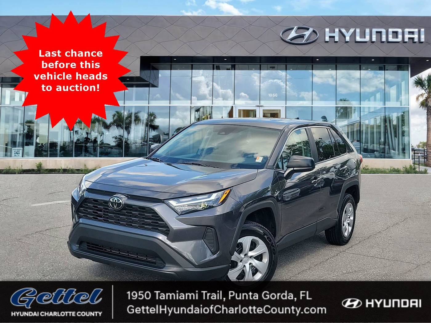 2023 Toyota RAV4 LE — SUV — 6,971 mi — Punta Gorda, FL
