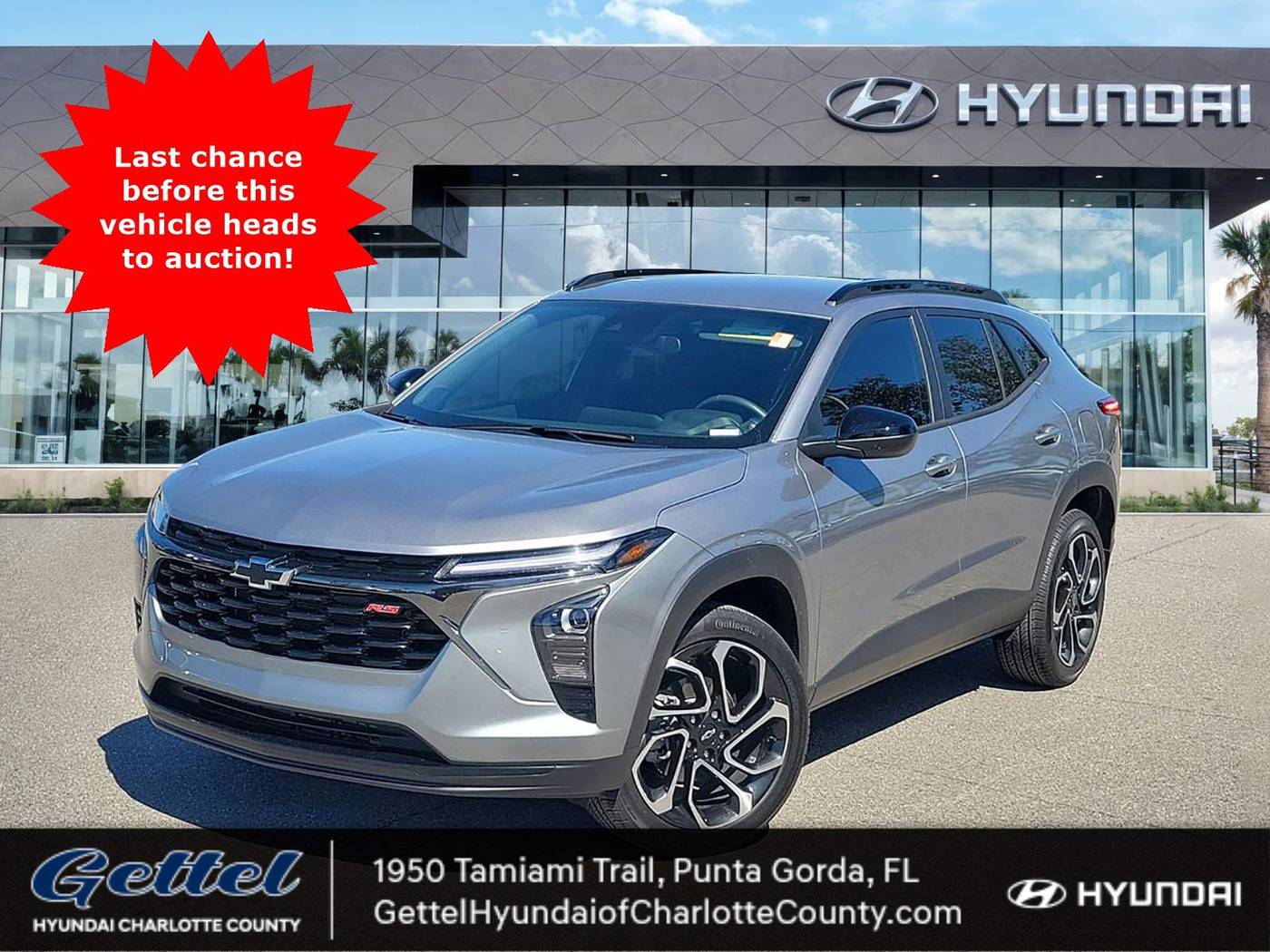 2025 Chevrolet Trax 2RS — SUV — 2,354 mi — Punta Gorda, FL