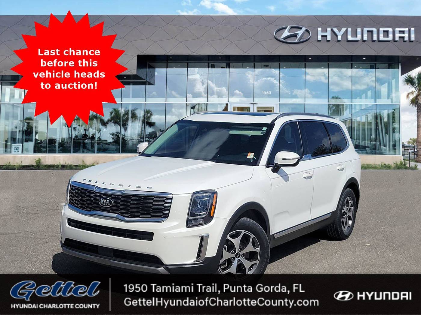 2021 Kia Telluride EX — SUV — 87,834 mi — Punta Gorda, FL