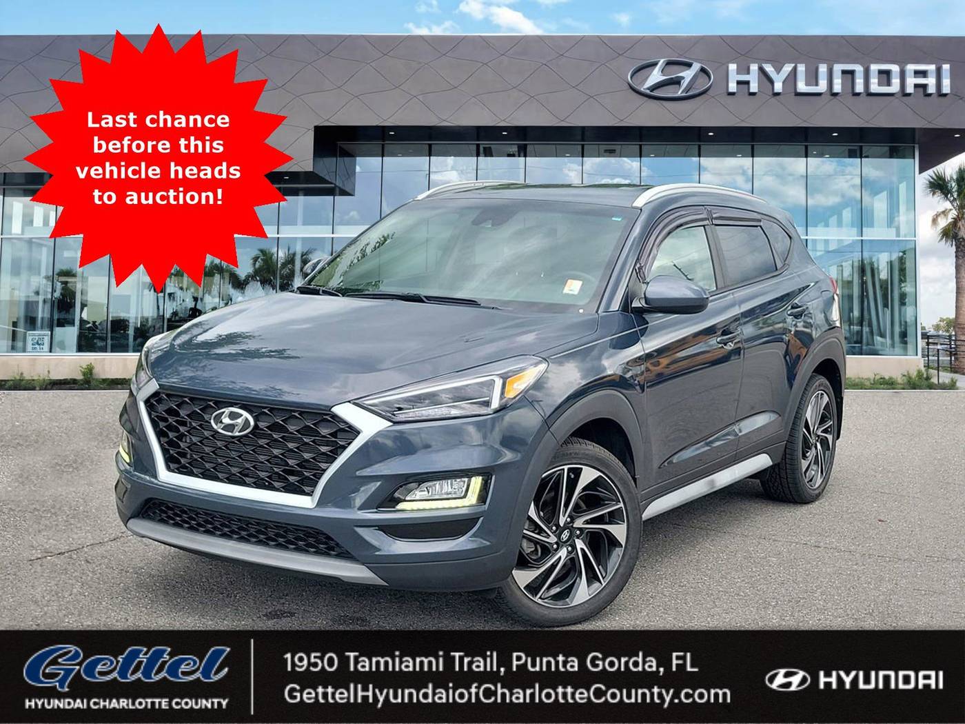 2021 Hyundai Tucson Sport — SUV — 20,050 mi — Punta Gorda, FL