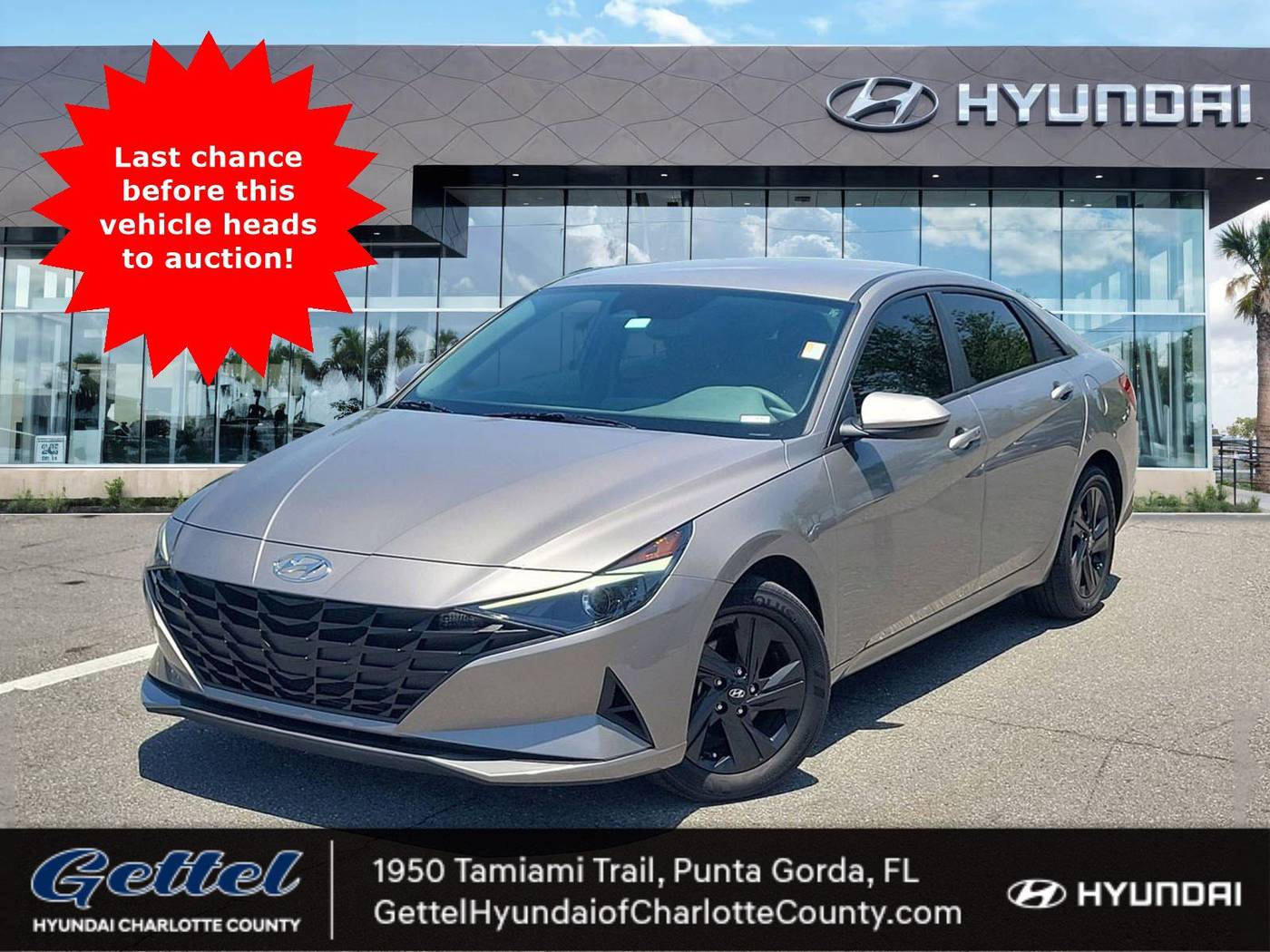 2023 Hyundai Elantra SEL — Sedan — 21,831 mi — Punta Gorda, FL