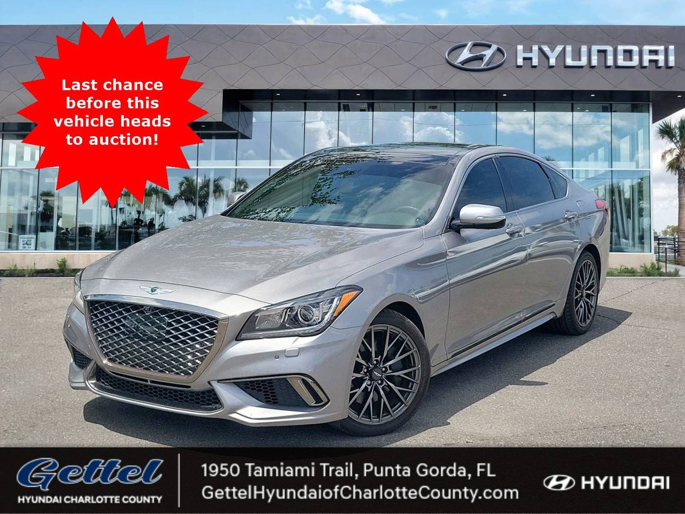 2020 Genesis G80 Standard — Sedan — 42,132 mi — Punta Gorda, FL