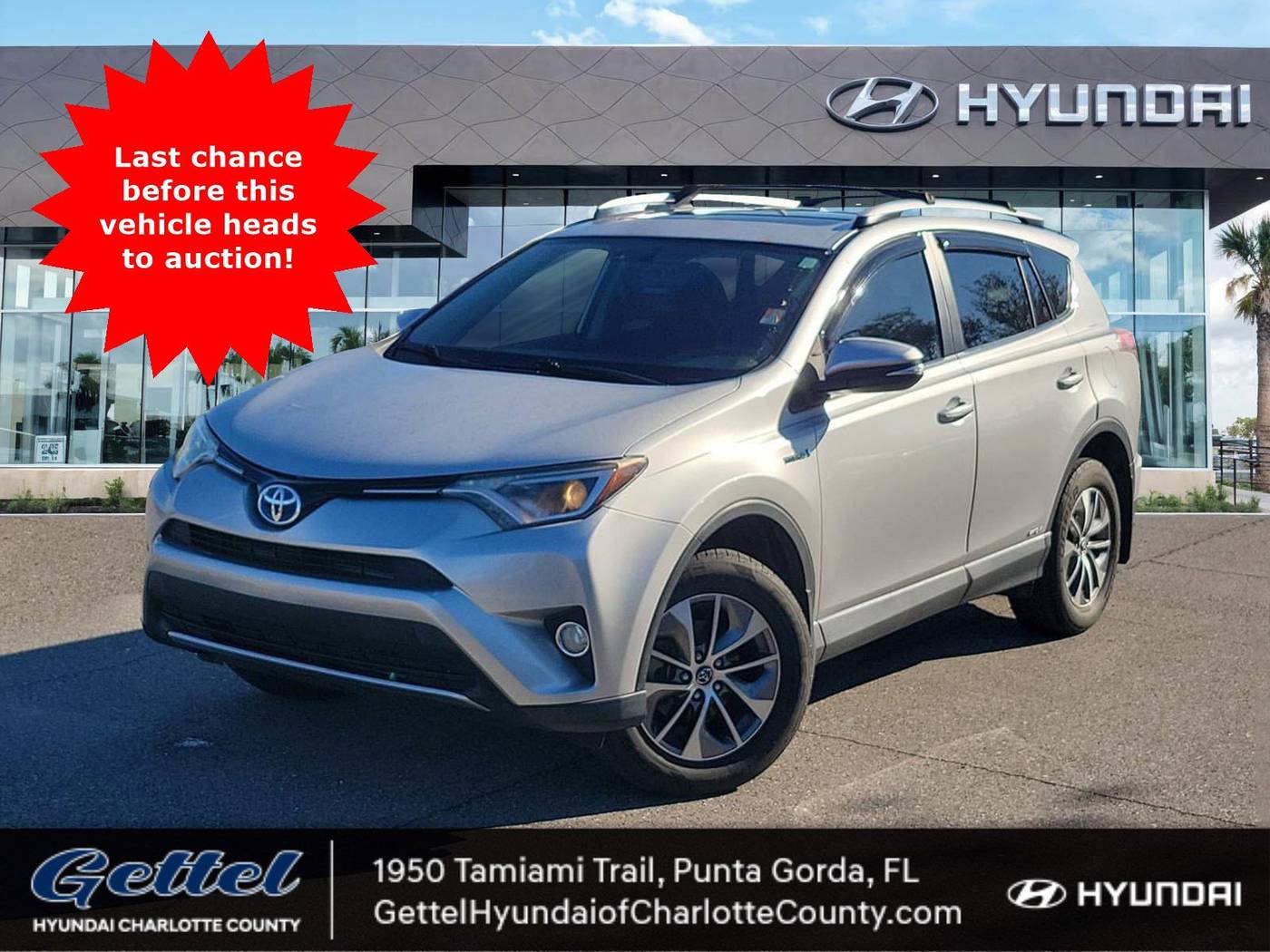 2016 Toyota RAV4 Hybrid XLE — SUV — 75,120 mi — Punta Gorda, FL
