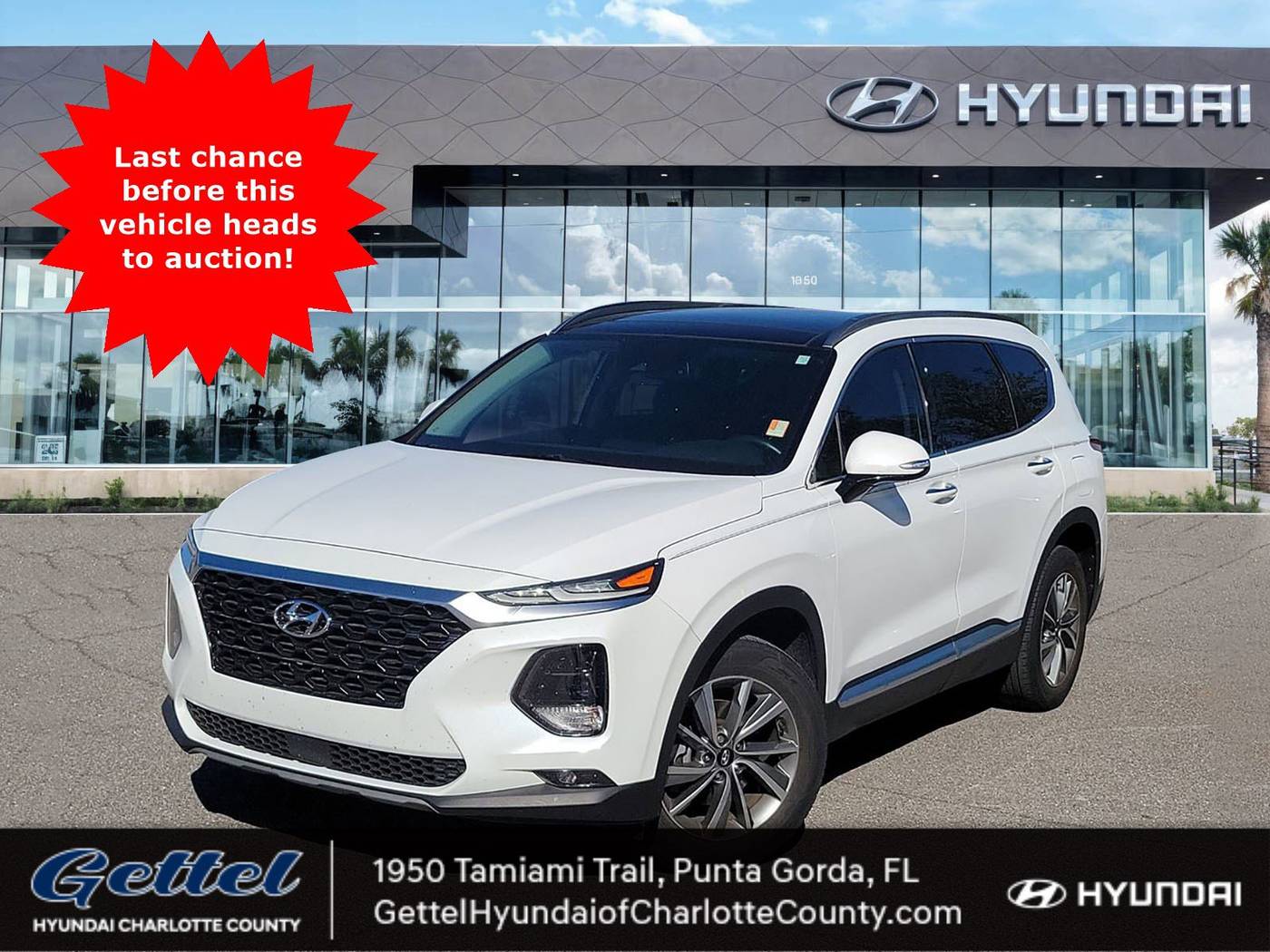 2019 Hyundai Santa Fe Limited — SUV — 61,872 mi — Punta Gorda, FL