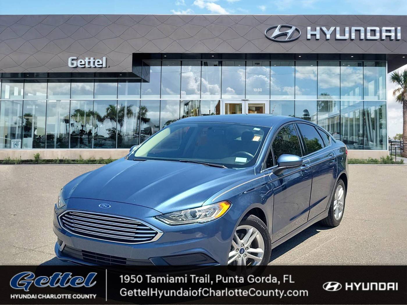 2018 Ford Fusion SE — Sedan — 82,390 mi — Punta Gorda, FL