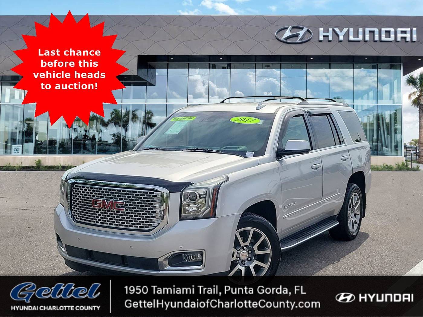 2017 GMC Yukon Denali — SUV — 91,546 mi — Punta Gorda, FL