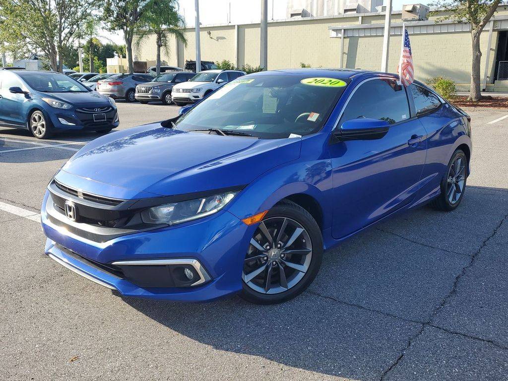 2020 Honda Civic EX — Coupe — 65,336 mi — Punta Gorda, FL