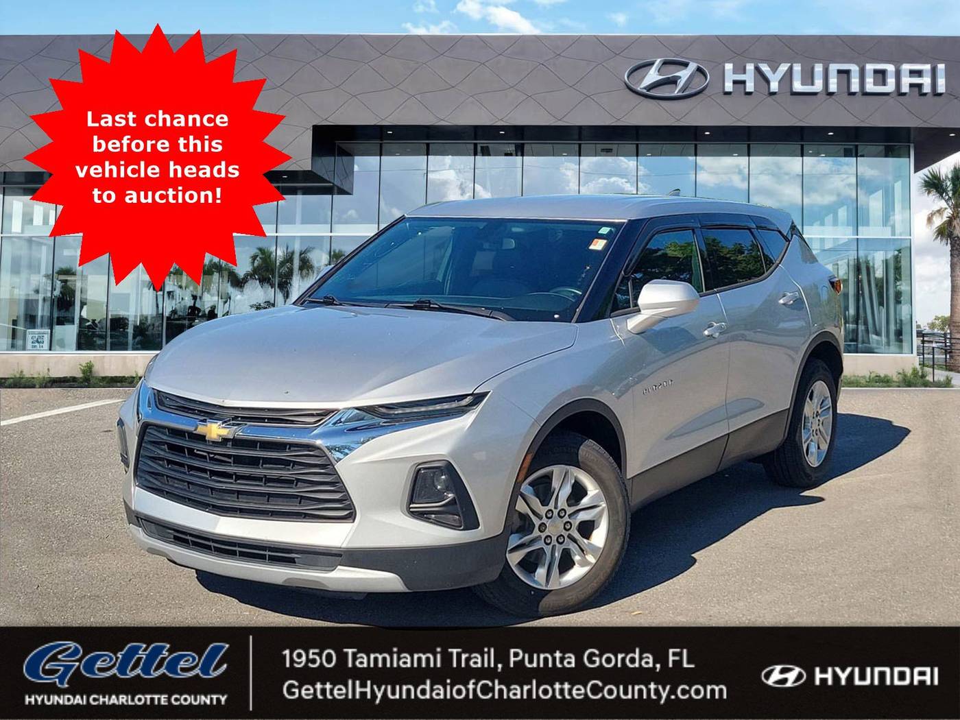 2019 Chevrolet Blazer 2LT — SUV — 59,100 mi — Punta Gorda, FL