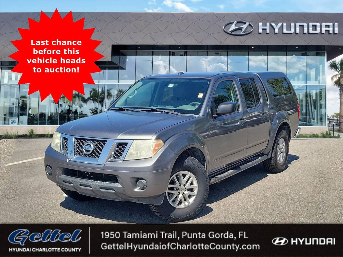 2016 Nissan Frontier SV — Pickup Truck — 152,037 mi — Punta Gorda, FL