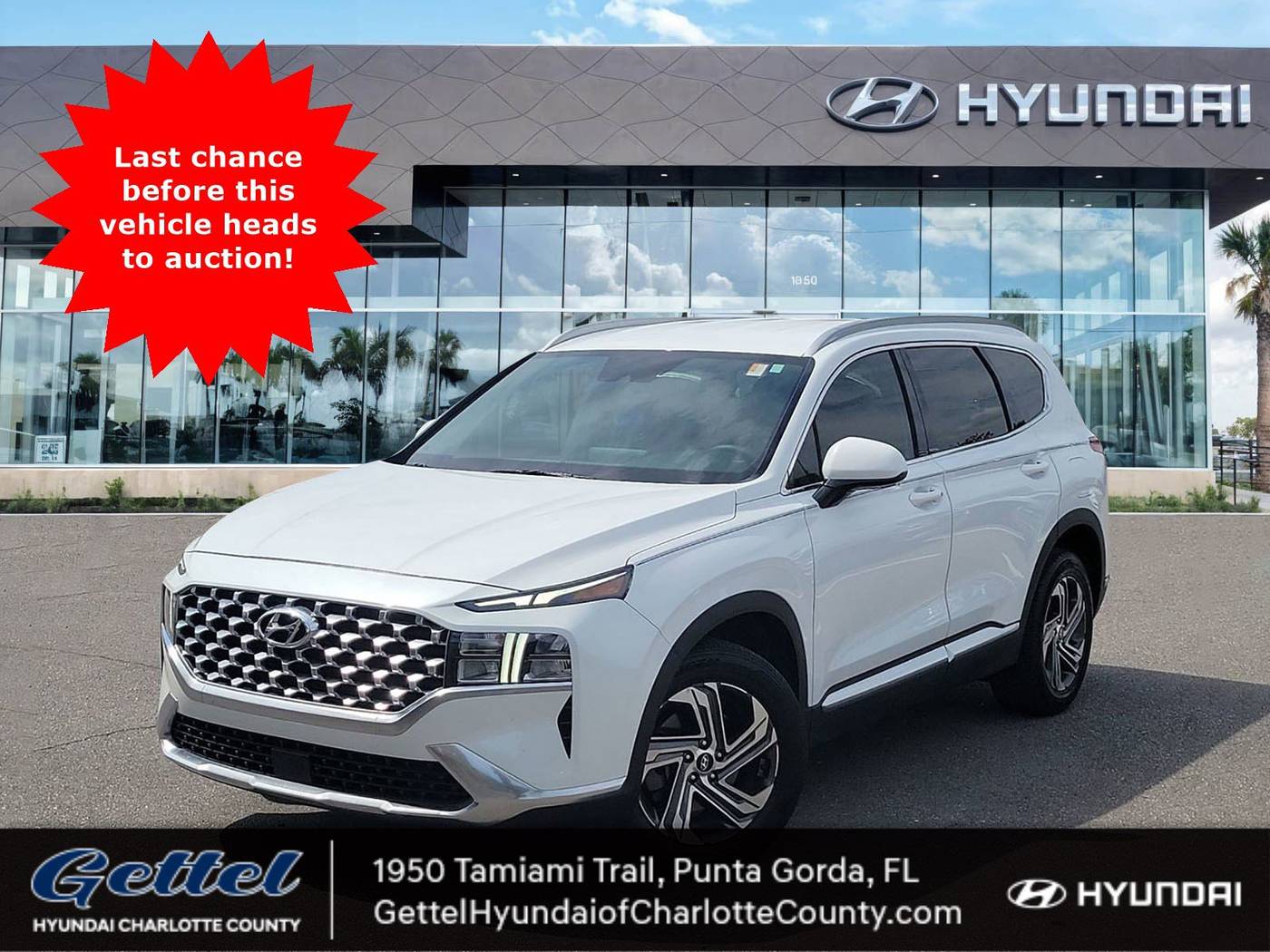 2021 Hyundai Santa Fe SEL — SUV — 35,834 mi — Punta Gorda, FL