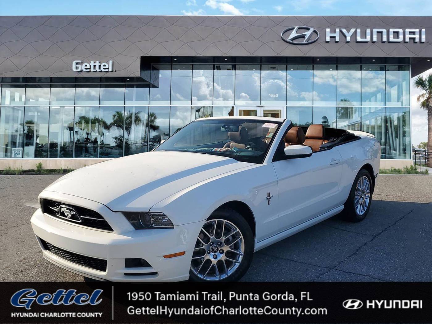 2013 Ford Mustang V6 Premium — Convertible — 70,787 mi — Punta Gorda, FL