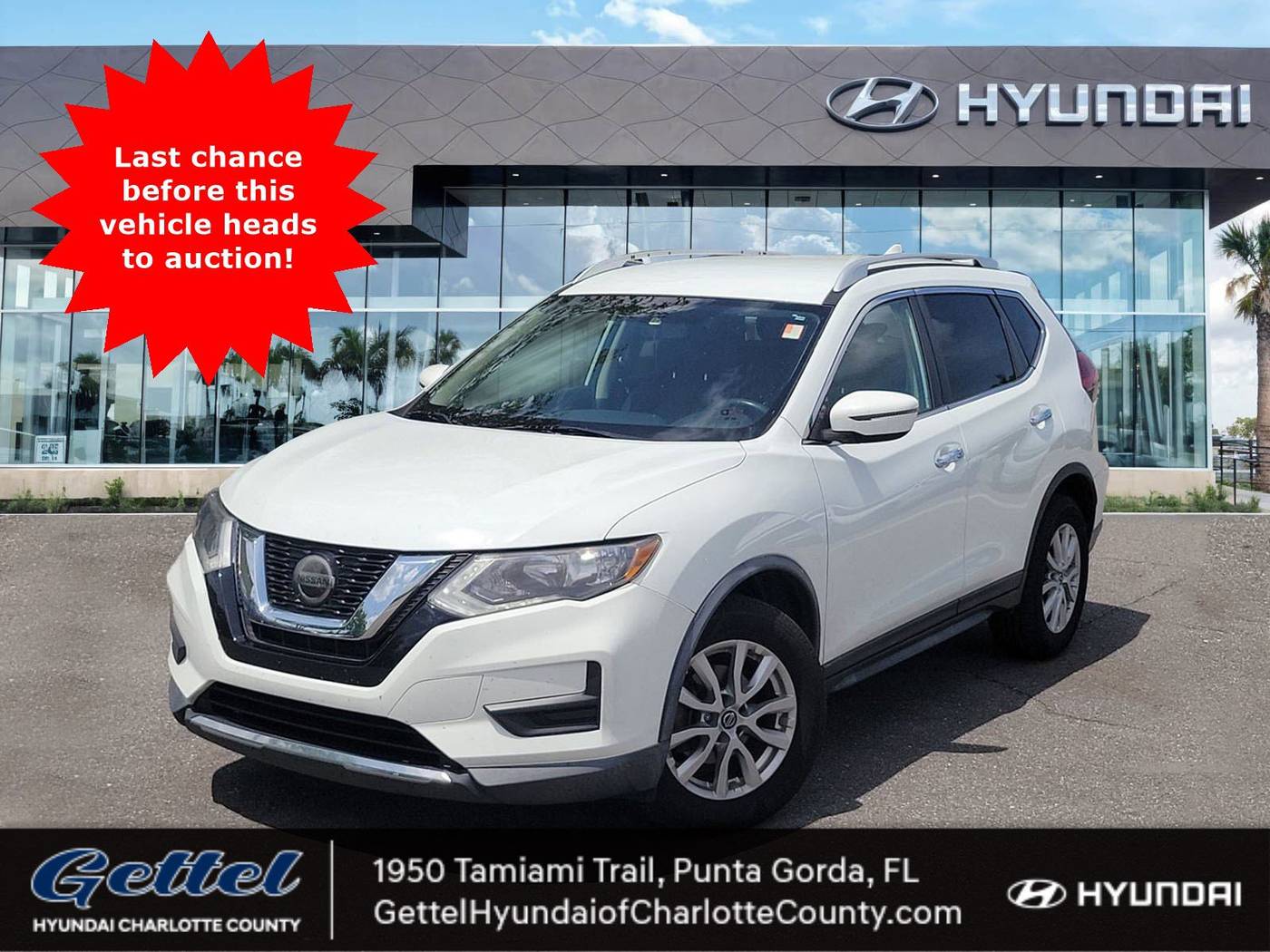 2018 Nissan Rogue SV — SUV — 94,456 mi — Punta Gorda, FL