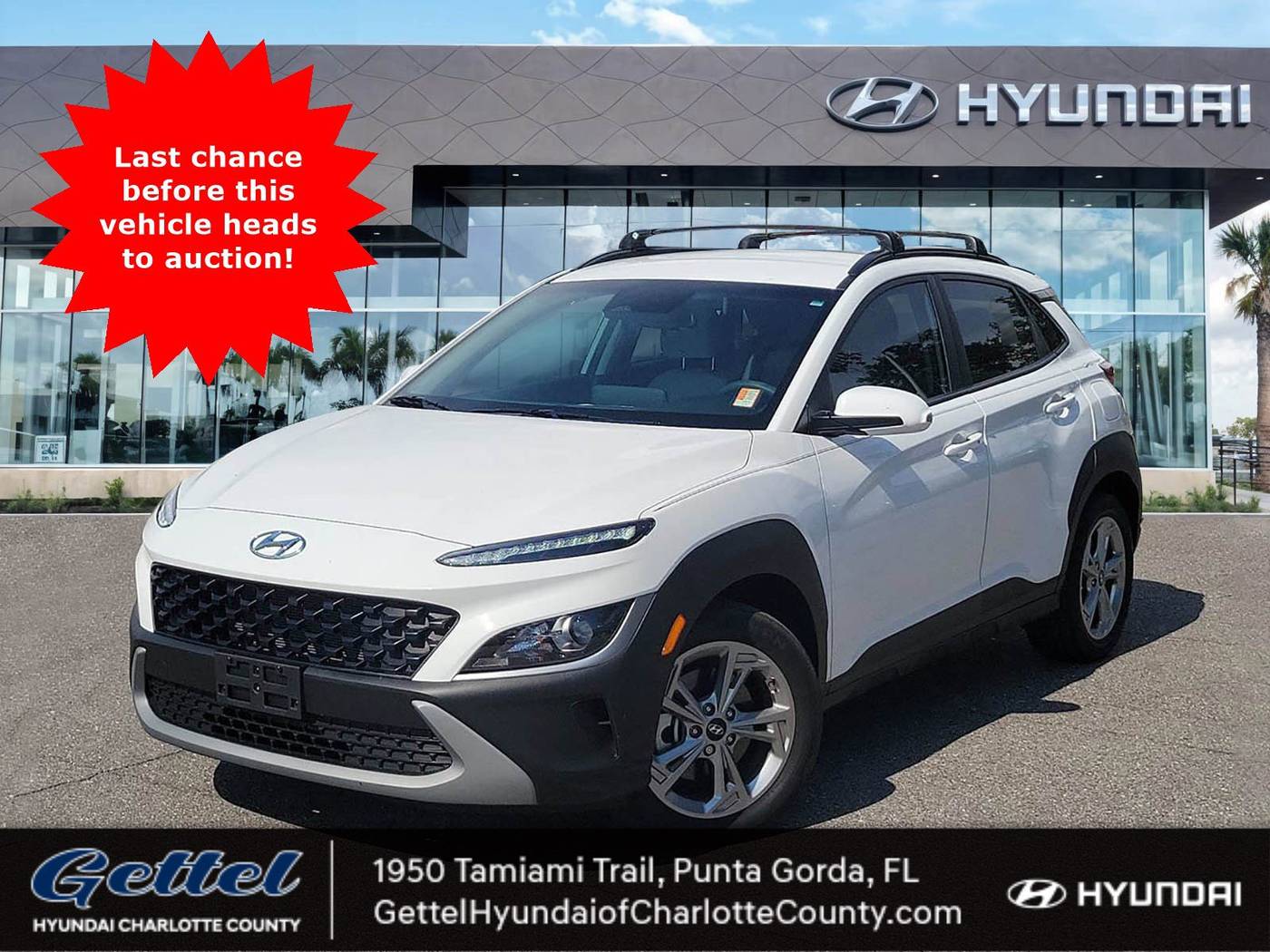 2023 Hyundai Kona SEL — SUV — 13,398 mi — Punta Gorda, FL