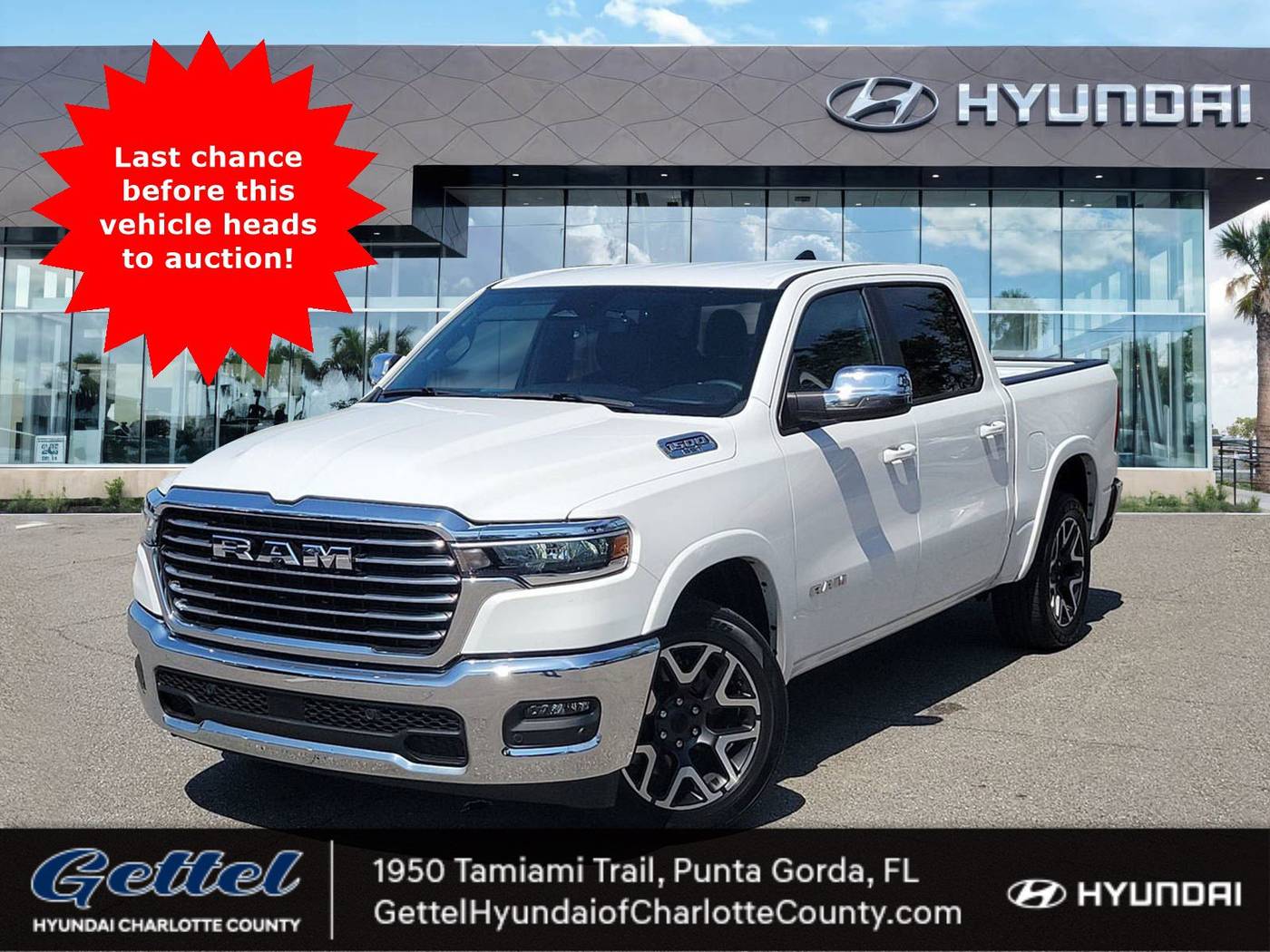2025 Ram 1500 Laramie — Pickup Truck — 25,647 mi — Punta Gorda, FL