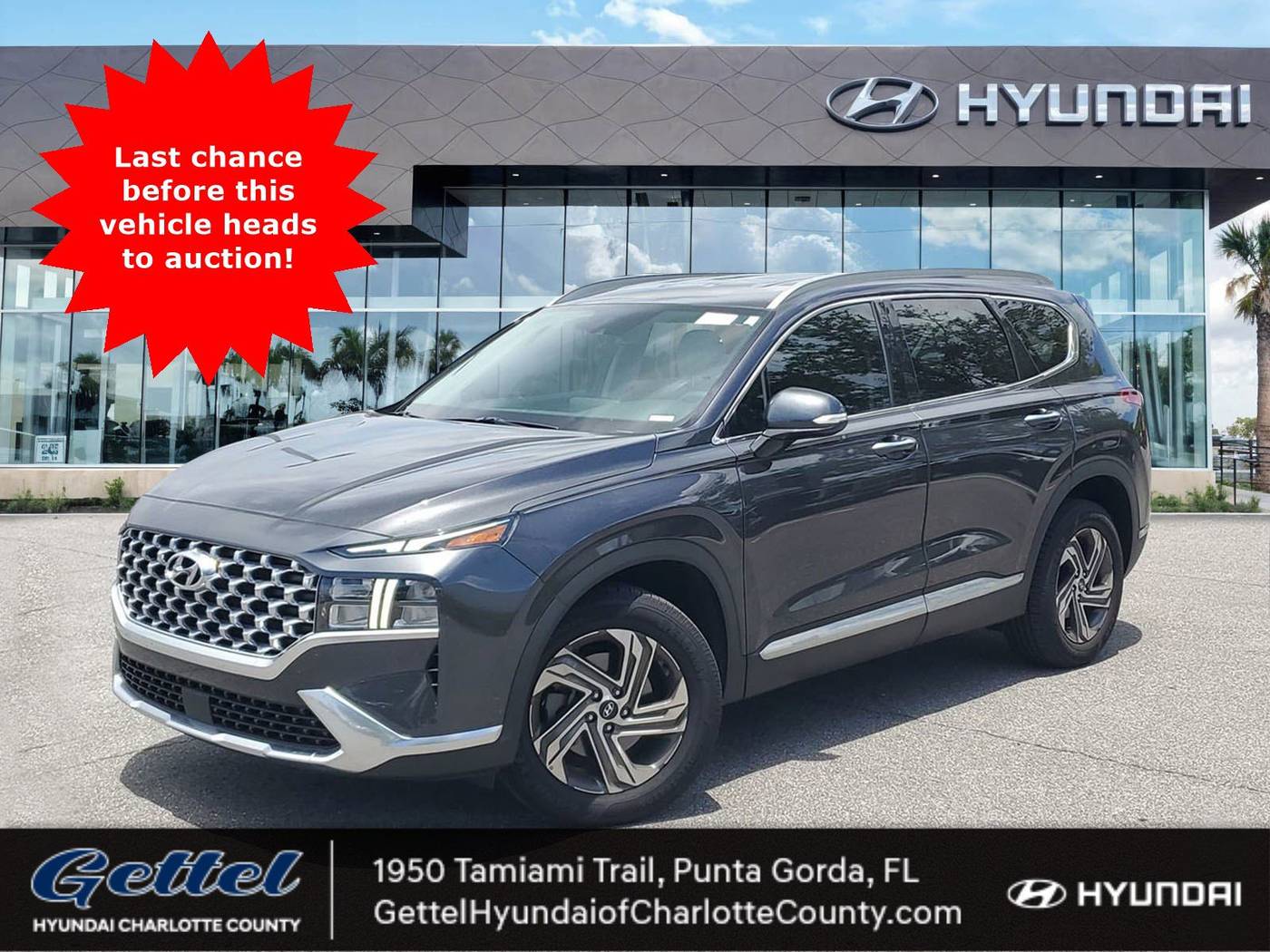2021 Hyundai Santa Fe SEL — SUV — 64,912 mi — Punta Gorda, FL