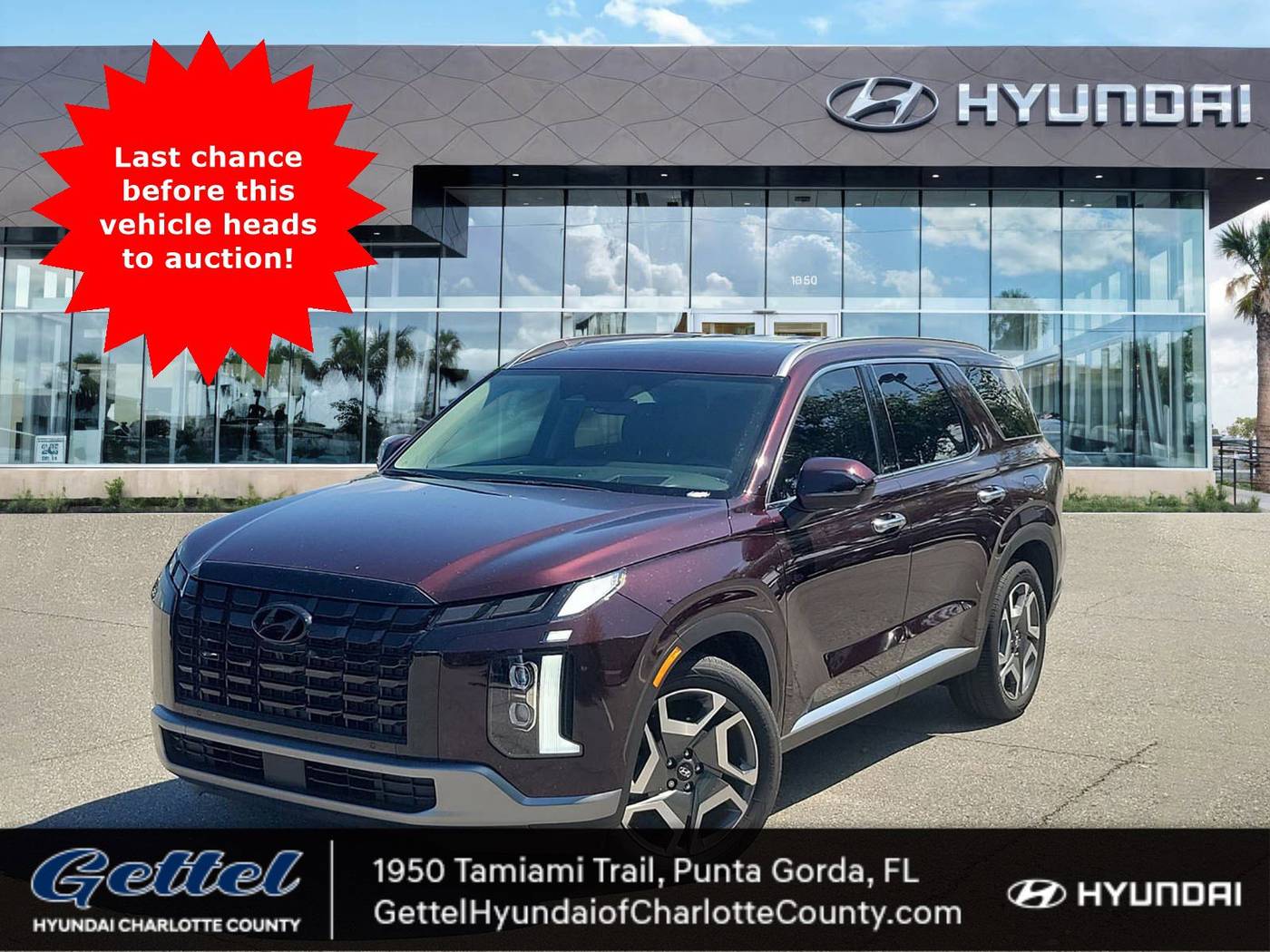 2025 Hyundai Palisade Limited — SUV — 3,317 mi — Punta Gorda, FL