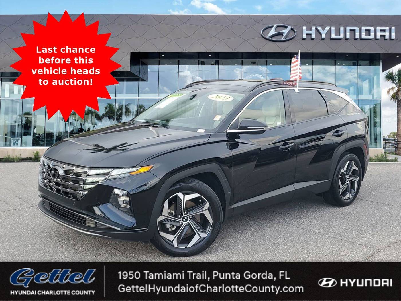 2023 Hyundai Tucson Limited — SUV — 37,074 mi — Punta Gorda, FL