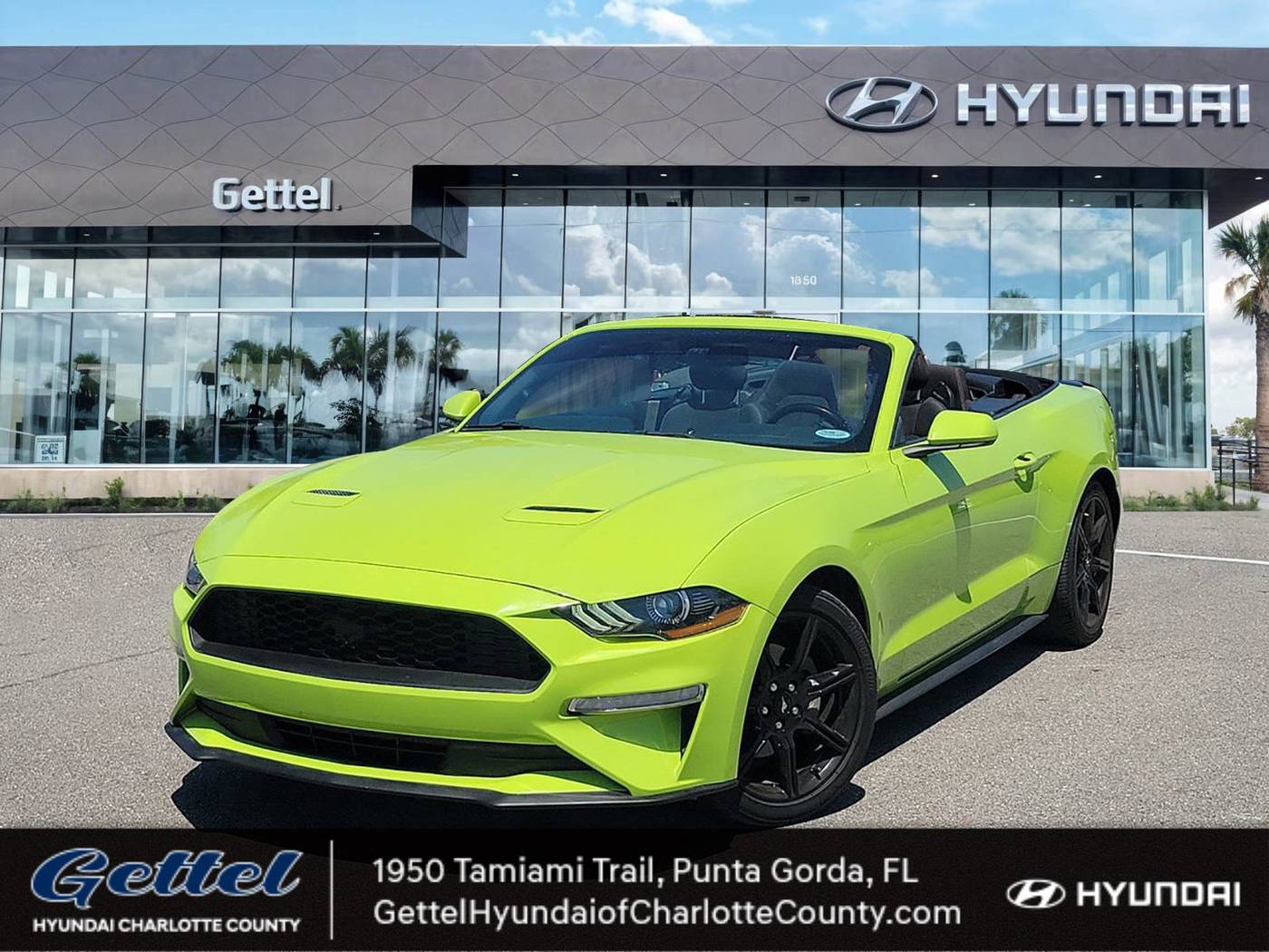 2020 Ford Mustang EcoBoost — Convertible — 43,272 mi — Punta Gorda, FL