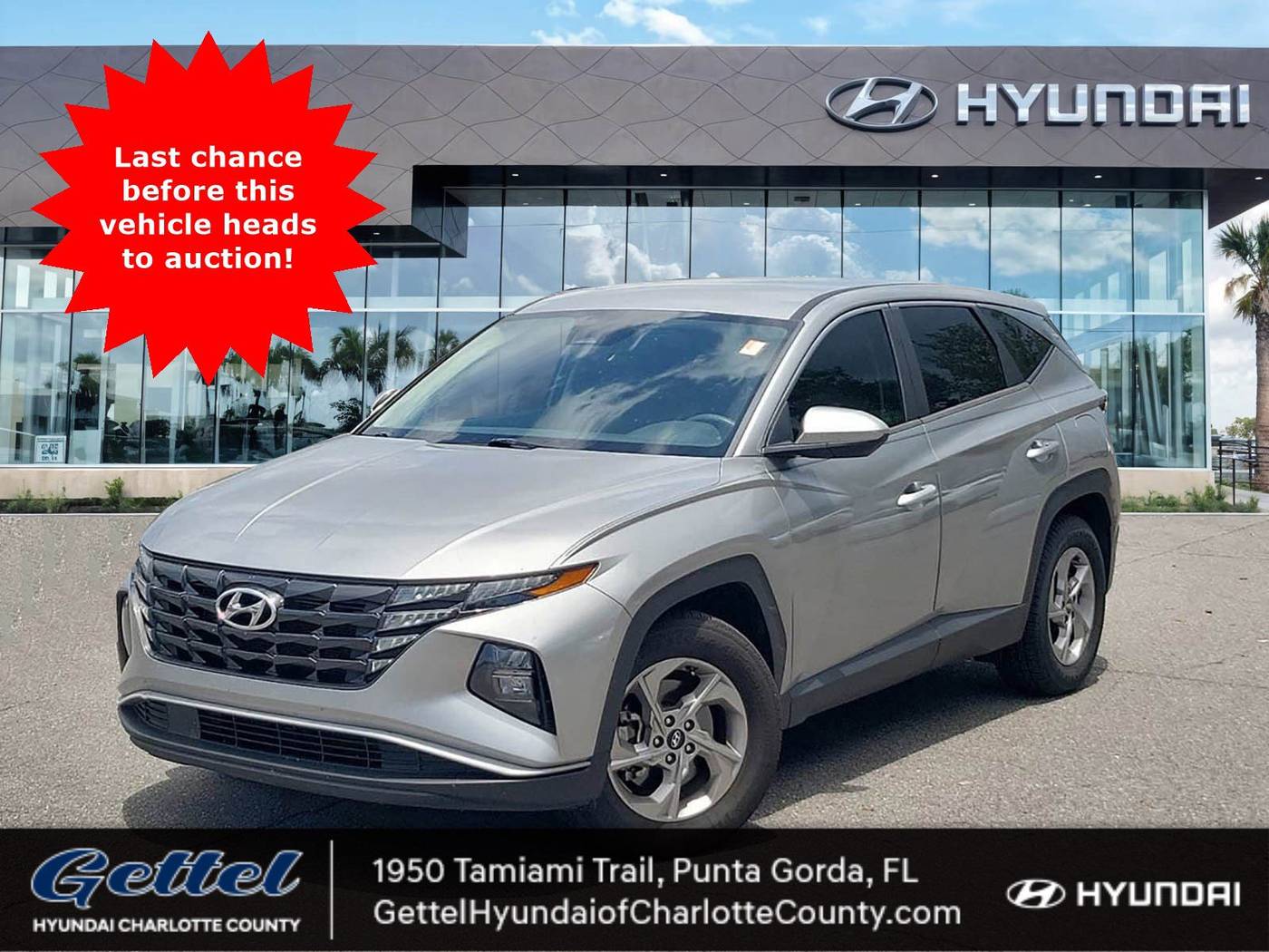 2022 Hyundai Tucson SE — SUV — 60,989 mi — Punta Gorda, FL