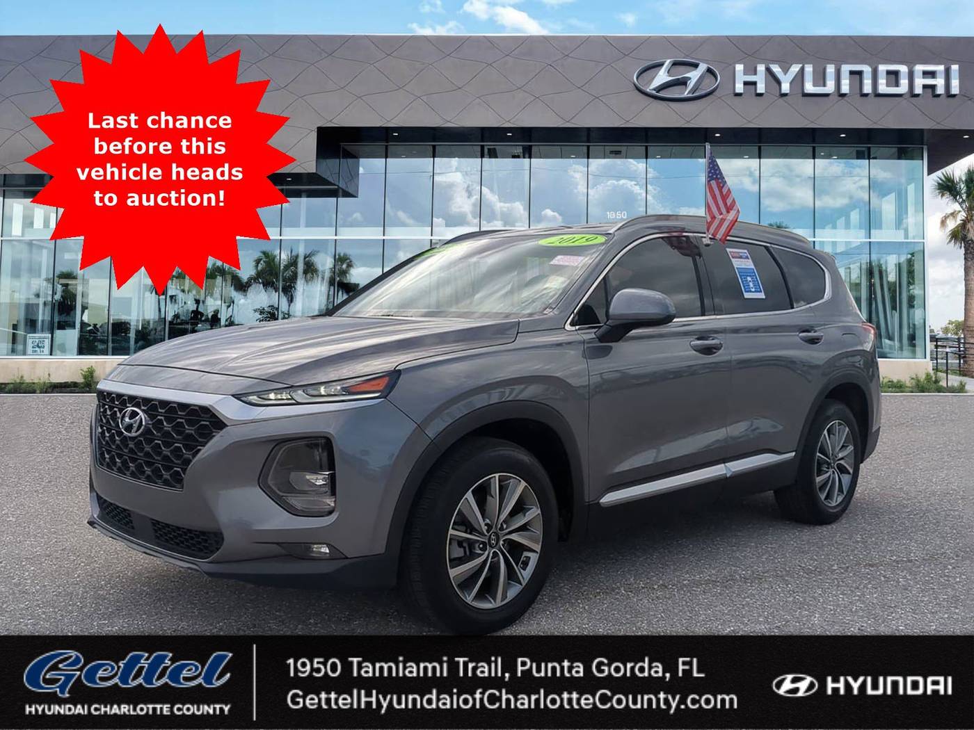 2019 Hyundai Santa Fe SEL Plus — SUV — 82,140 mi — Punta Gorda, FL