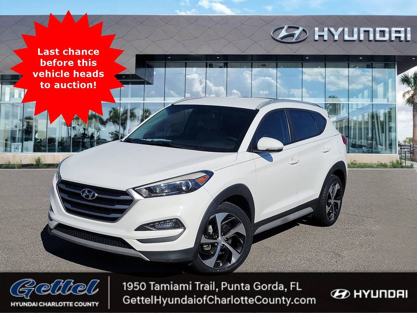 2018 Hyundai Tucson Sport — SUV — 91,042 mi — Punta Gorda, FL