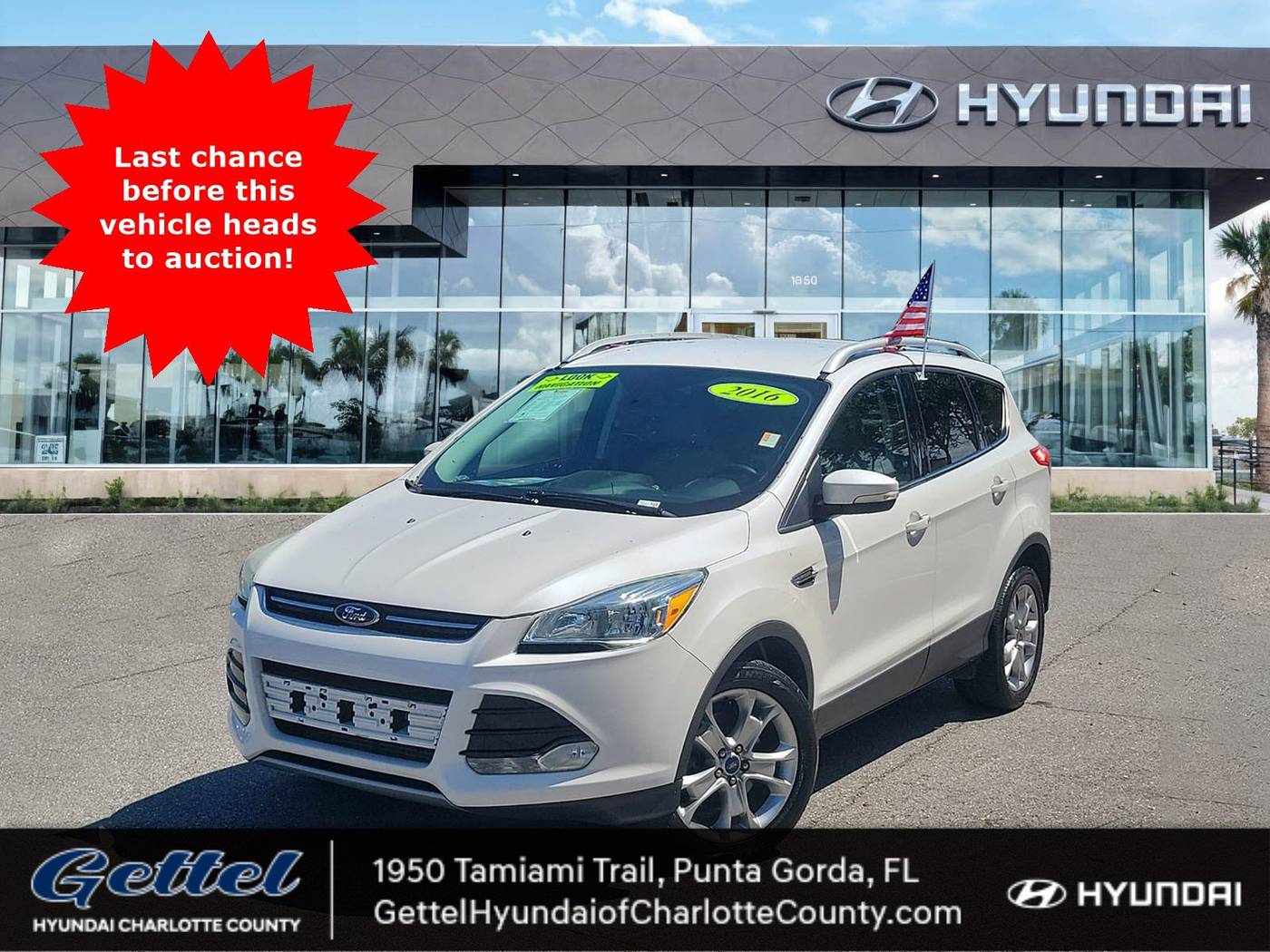 2016 Ford Escape Titanium — SUV — 79,528 mi — Punta Gorda, FL