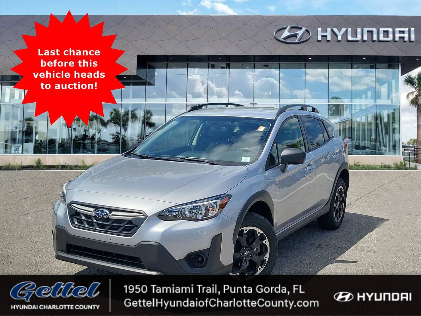 2023 Subaru Crosstrek 2.0i — SUV — 15,283 mi — Punta Gorda, FL