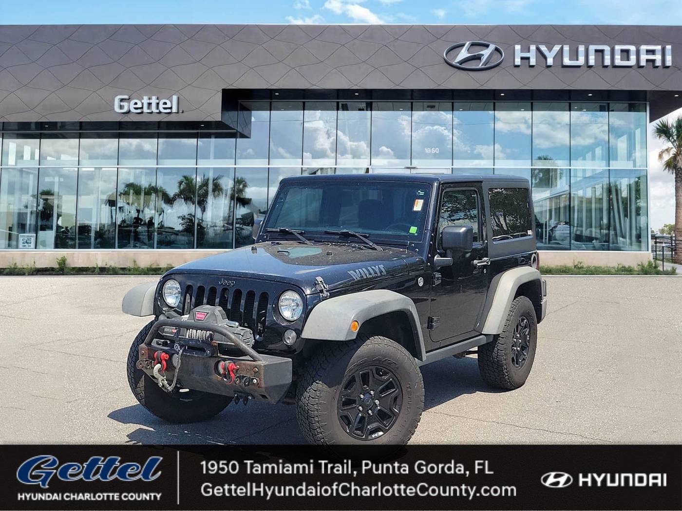 2015 Jeep Wrangler Willys Wheeler — SUV — 104,037 mi — Punta Gorda, FL