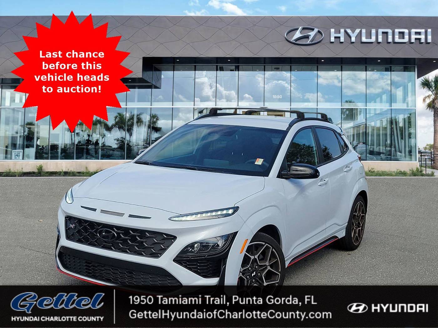 2022 Hyundai Kona N — SUV — 38,616 mi — Punta Gorda, FL