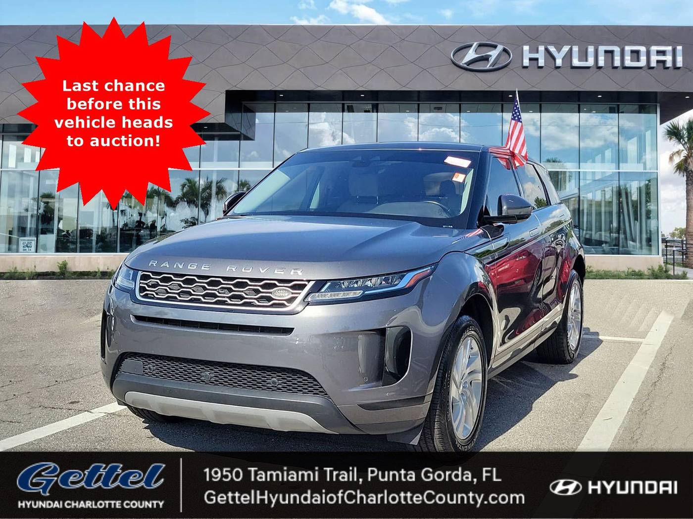 2020 Land Rover Range Rover Evoque S — SUV — 54,522 mi — Punta Gorda, FL