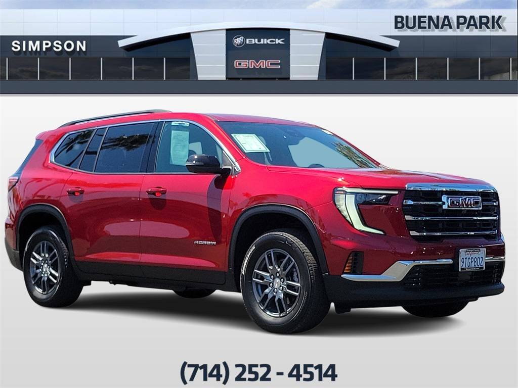 2025 GMC Acadia Elevation — SUV — 3,110 mi — Buena Park, CA