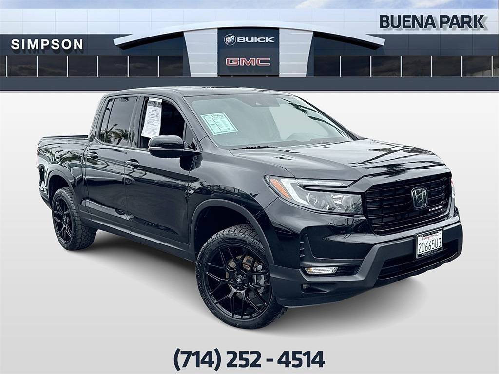 2022 Honda Ridgeline Black Edition — Pickup Truck — 39,379 mi — Buena Park, CA
