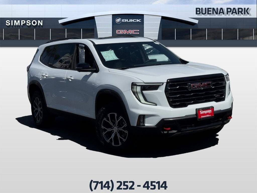 2025 GMC Acadia AT4 — SUV — 3,374 mi — Buena Park, CA