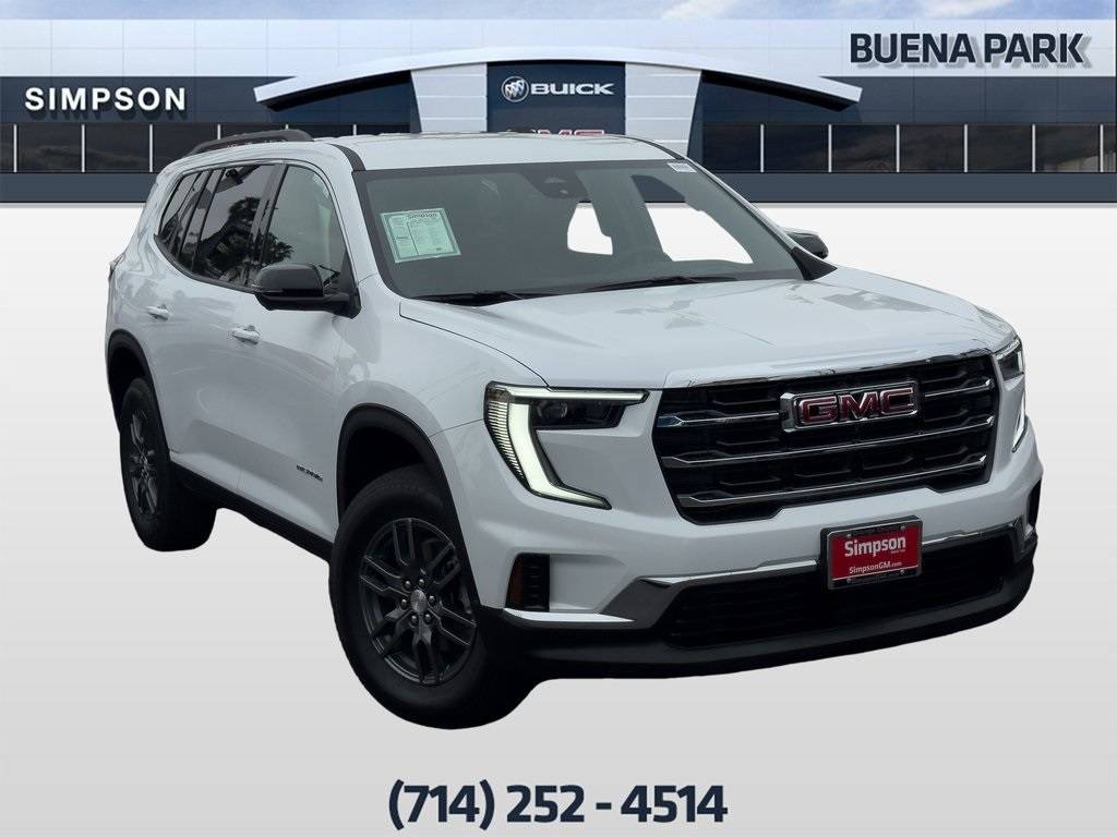 2025 GMC Acadia AT4 — SUV — 3,454 mi — Buena Park, CA