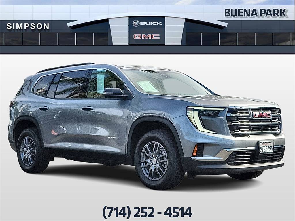 2025 GMC Acadia Elevation — SUV — 3,198 mi — Buena Park, CA