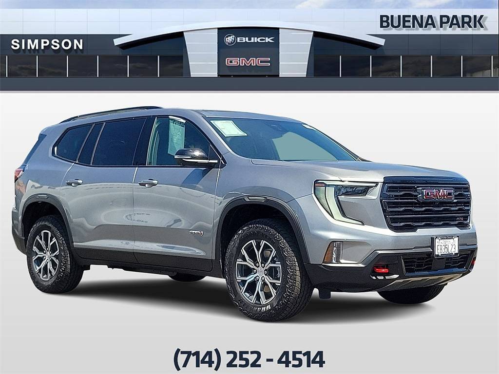 2025 GMC Acadia AT4 — SUV — 4,170 mi — Buena Park, CA