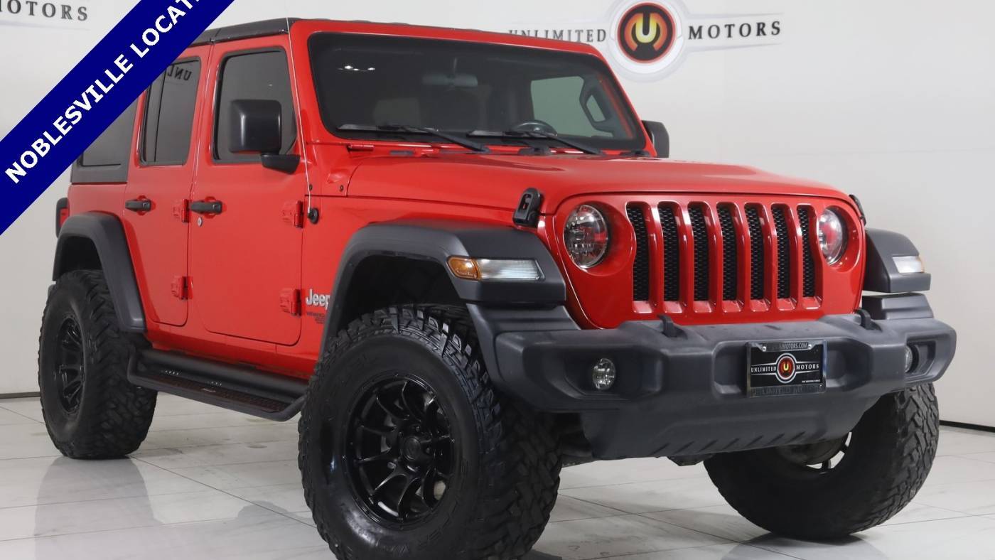 2020 Jeep Wrangler Sport S — SUV — 77,918 mi — Noblesville, IN