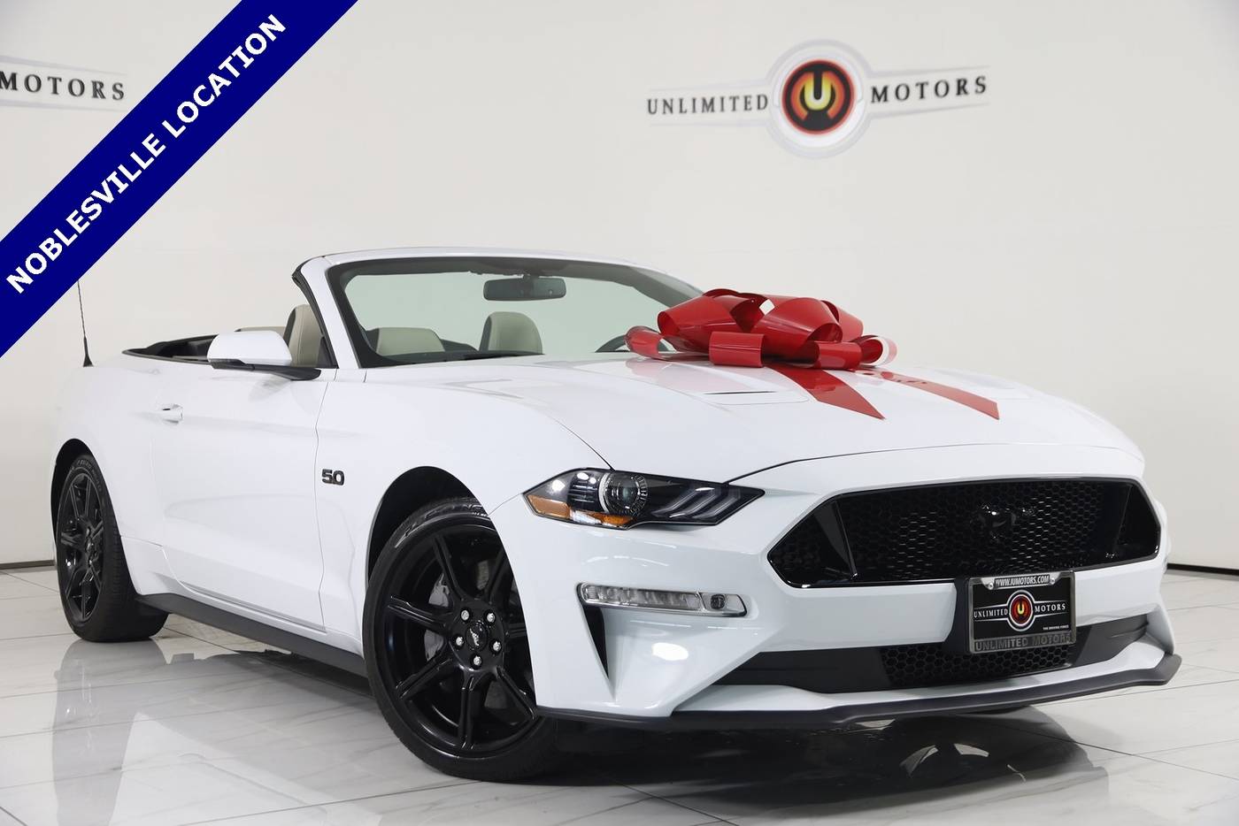 2019 Ford Mustang GT Premium — Convertible — 8,433 mi — Noblesville, IN
