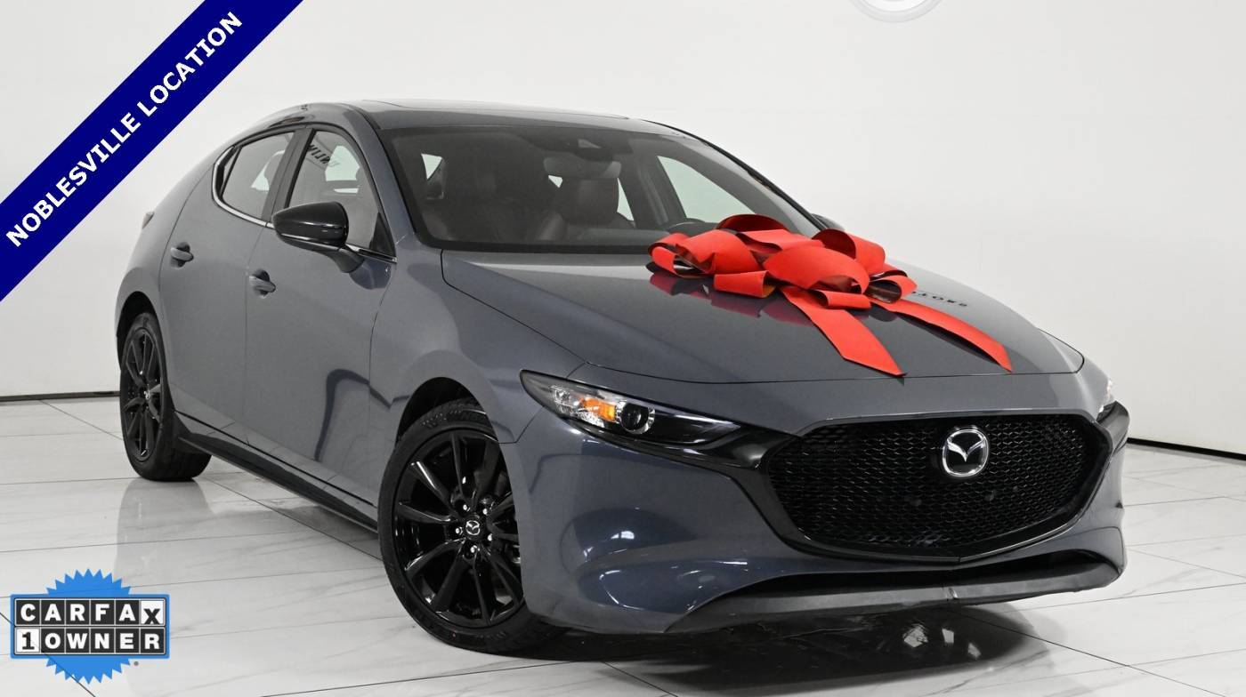 2022 Mazda Mazda3 Carbon Edition — Hatchback — 30,654 mi — Noblesville, IN