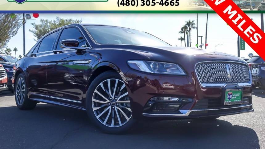 2019 Lincoln Continental Select — Sedan — 18,890 mi — Gilbert, AZ