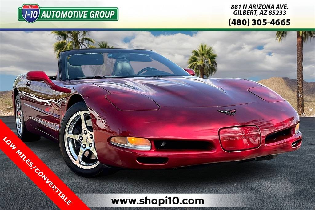 2002 Chevrolet Corvette Base — Convertible — 45,334 mi — Gilbert, AZ